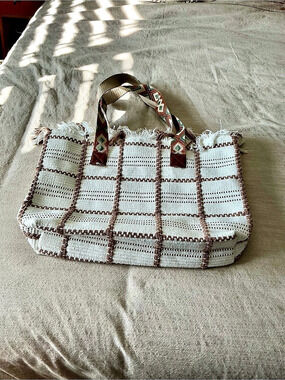 Eden Boho Fringe Tote Bag